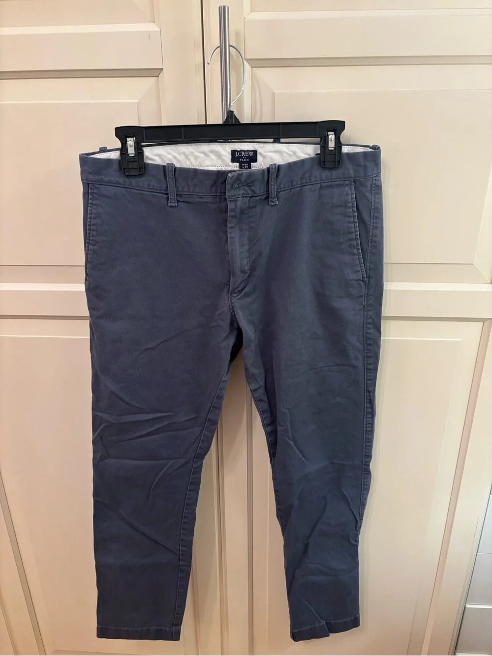 J.Crew Flex Slim Chino Pants Men’s 30x30 Slate Blue Stretch Cotton